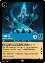 Hades - Infernal Schemer - Disney Lorcana