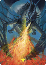 Balefire Dragon Art Card (Gold-Stamped) - Magic: The Gathering