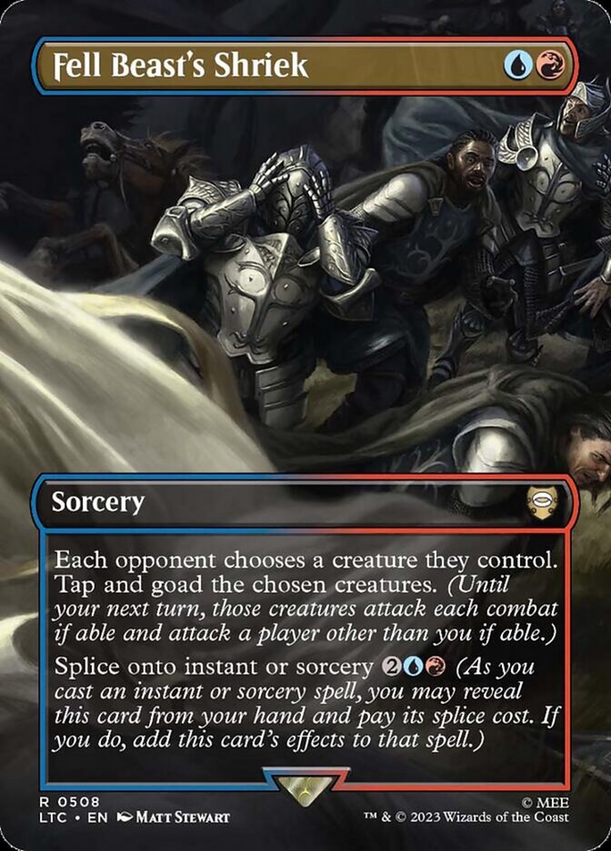 Fell Beast's Shriek (Borderless)