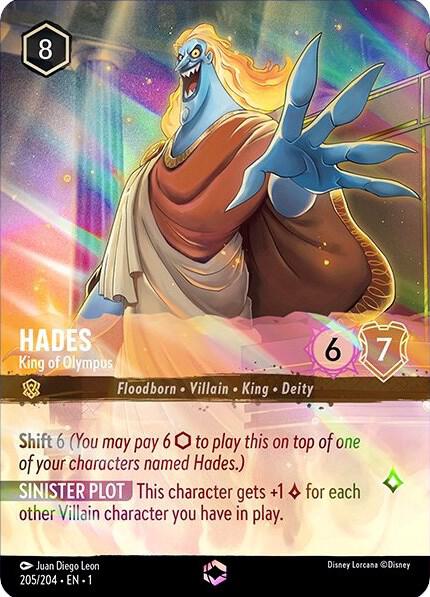 Hades - King of Olympus (Enchanted) - Disney Lorcana