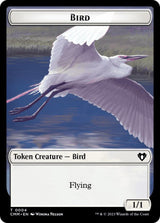 Bird // Dwarf Berserker Double-Sided Token - Magic: The Gathering