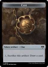 Clue // Spider Double-Sided Token - Magic: The Gathering