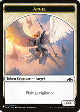Angel // Warrior Double-Sided Token - Magic: The Gathering