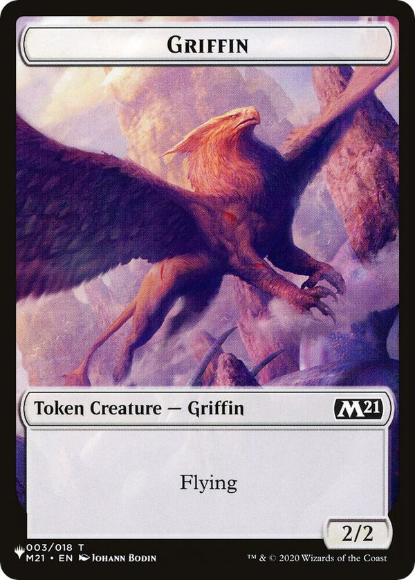 Griffin // Ajani's Pridemate Double-sided Token - Magic: The Gathering