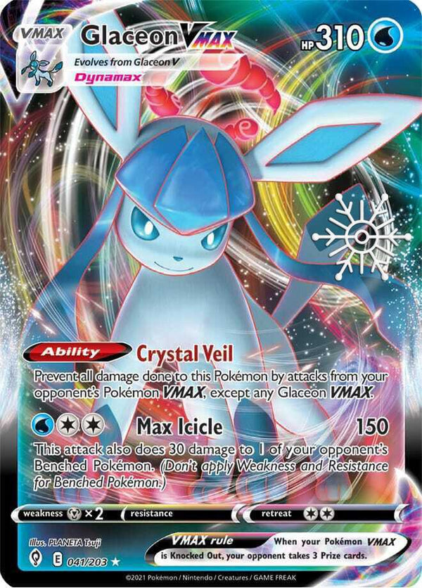 Glaceon VMAX - 041/203 (Holiday Calendar) - Pokémon