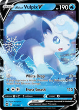 Alolan Vulpix V - 033/195 (Holiday Calendar) - Pokémon