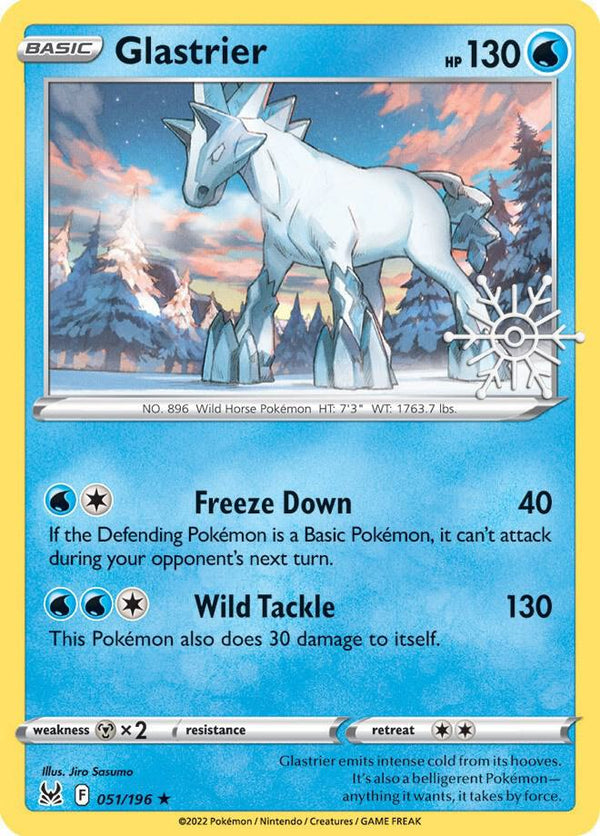 Glastrier - 051/196 (Holiday Calendar) - Pokémon