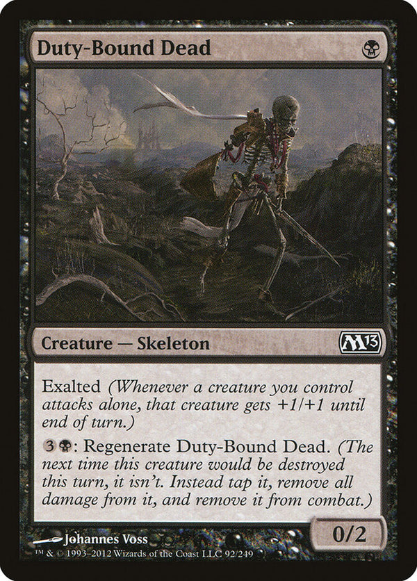 Duty-Bound Dead - Magic: The Gathering