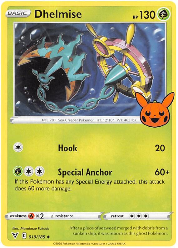 Dhelmise - Pokémon