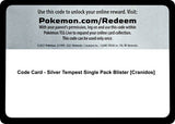 Code Card - Silver Tempest Single Pack Blister [Cranidos] - Pokémon