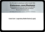 Code Card - Legendary Battle Decks [Lugia] - Pokémon