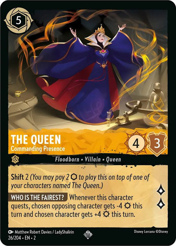 The Queen - Commanding Presence - Disney Lorcana