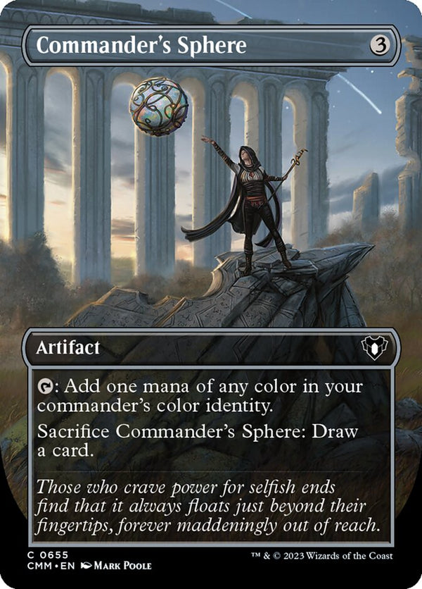 Commander's Sphere (Borderless) - Magic: The Gathering