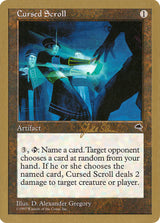 Cursed Scroll - 1999 Jakub Slemr (TMP) - Magic: The Gathering