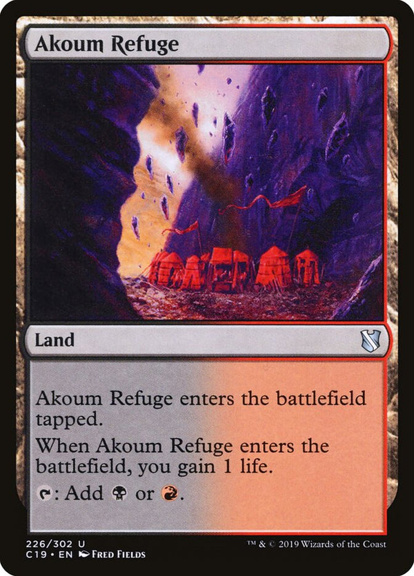 Akoum Refuge - Magic: The Gathering