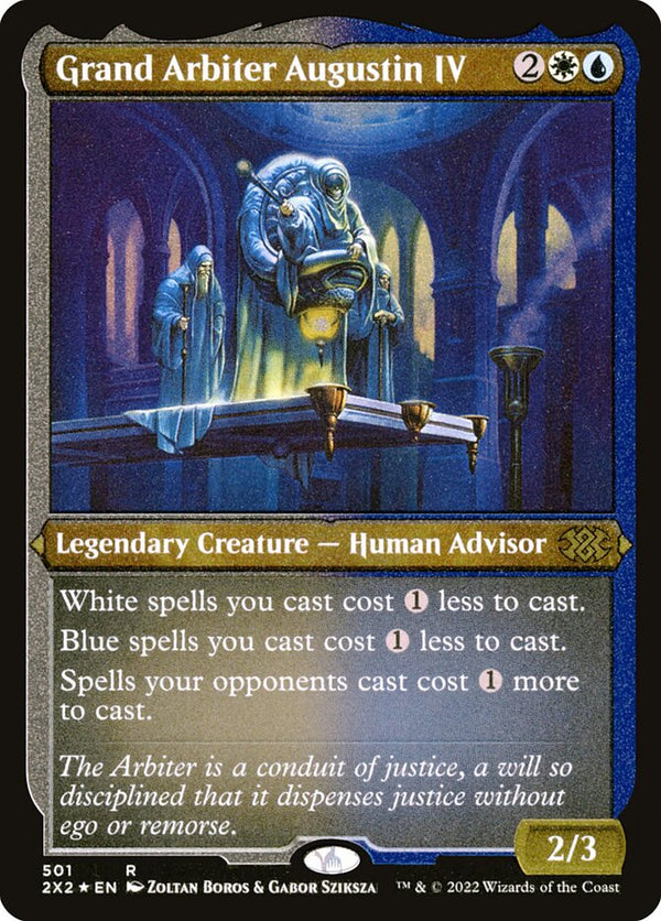 Grand Arbiter Augustin IV (Foil Etched) - Magic: The Gathering