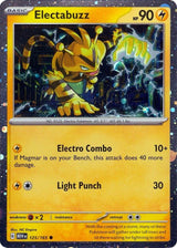 Electabuzz - 125/165 (Cosmos Holo) - Pokémon