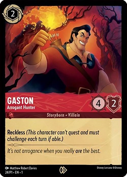 Gaston - Arrogant Hunter - Disney Lorcana
