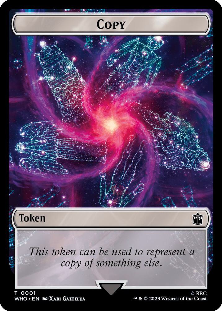 Copy // Cyberman Double-Sided Token