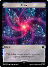 Copy // Cyberman Double-Sided Token - Magic: The Gathering