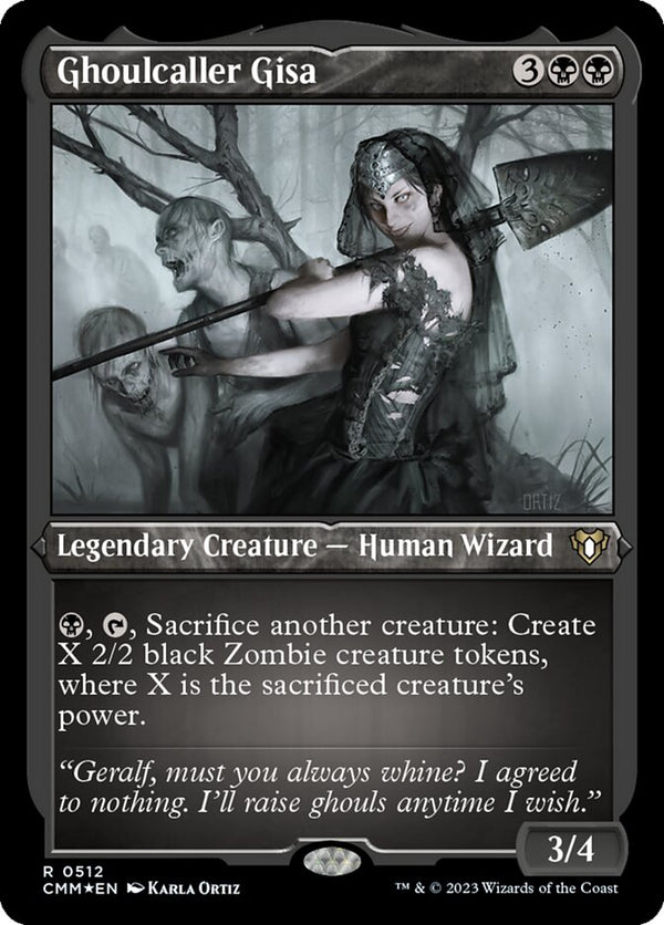 Ghoulcaller Gisa (Foil Etched) - Magic: The Gathering