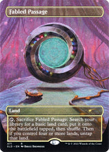 Fabled Passage (Borderless) (Galaxy Foil) - Magic: The Gathering