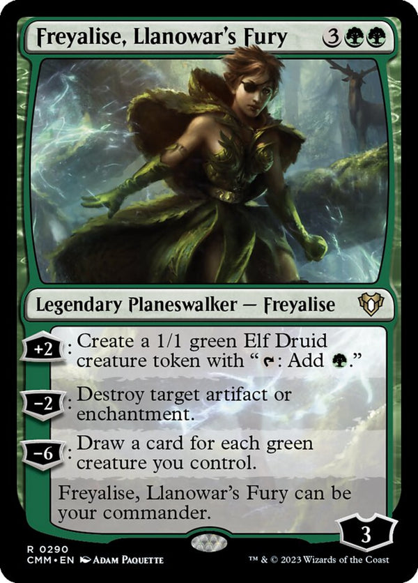 Freyalise, Llanowar's Fury - Magic: The Gathering
