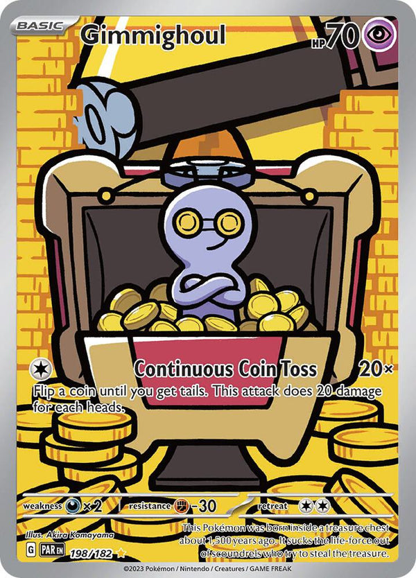 Gimmighoul - 198/182 - Pokémon