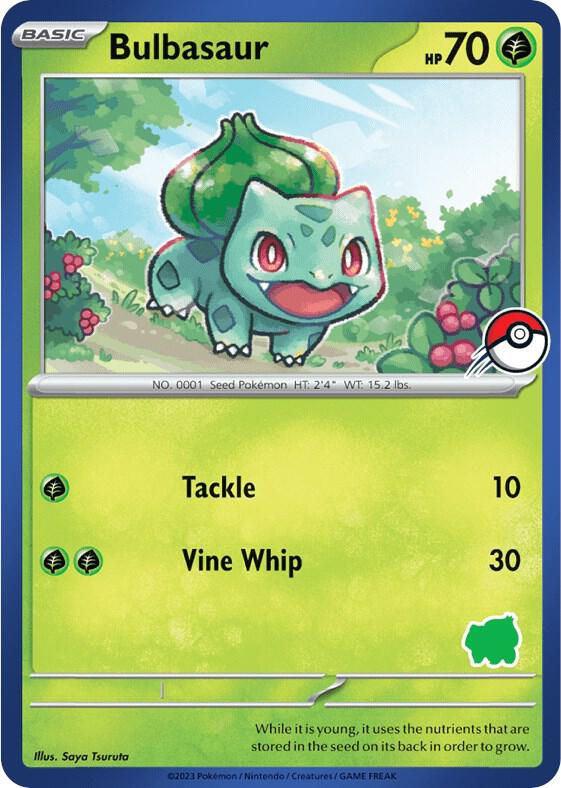 Bulbasaur (Blue Border) - Pokémon
