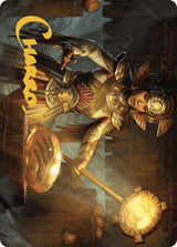 Curator of Sun's Creation Art Card (Gold-Stamped Signature) - Magic: The Gathering