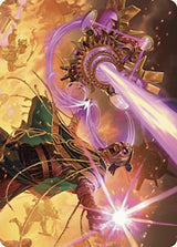 Cosmium Blast Art Card - Magic: The Gathering