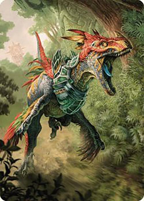 Dinosaur Token Art Card - Magic: The Gathering