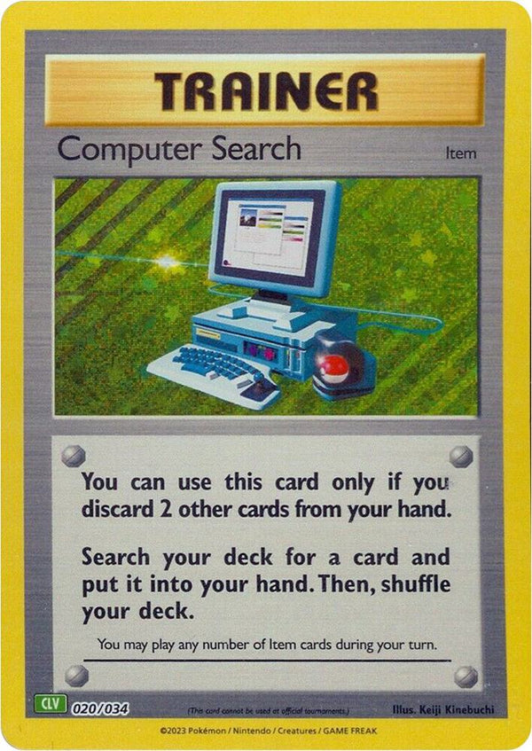 Computer Search (CLV) - Pokémon