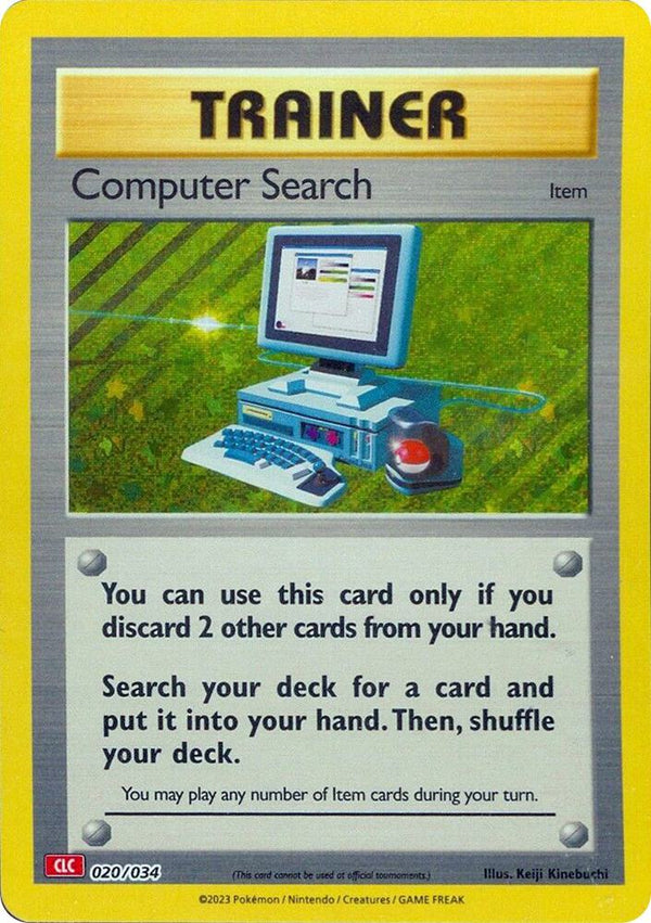 Computer Search (CLC) - Pokémon