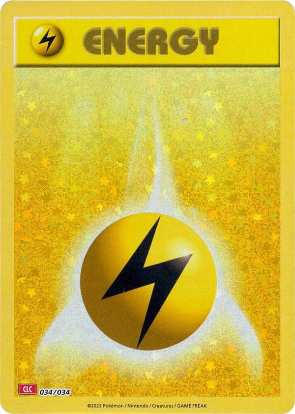 Basic Lightning Energy - Pokémon