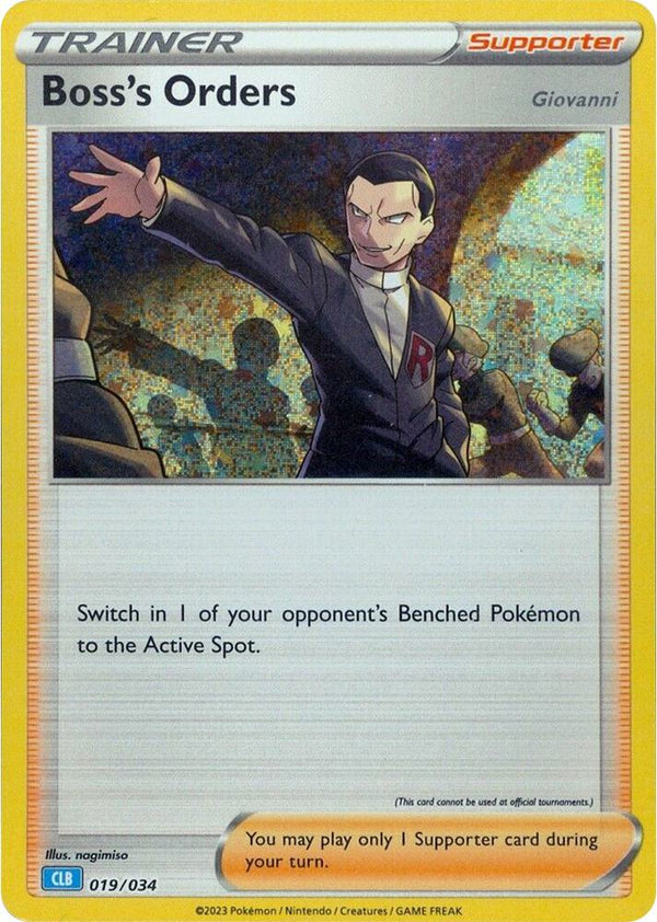 Boss's Orders (CLB) - Pokémon