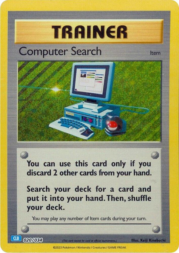 Computer Search (CLB) - Pokémon