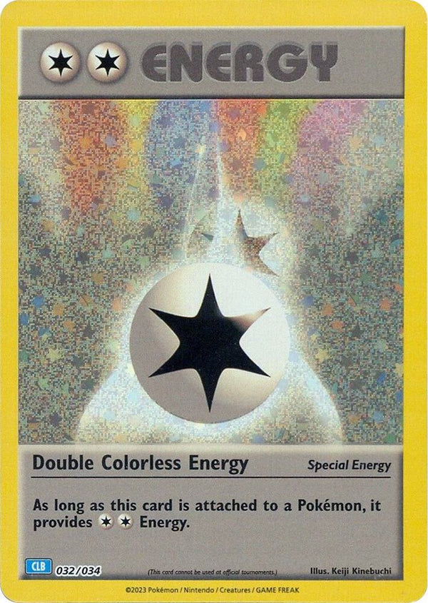 Double Colorless Energy (CLB) - Pokémon