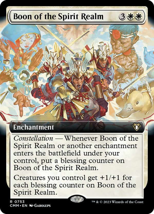 Boon of the Spirit Realm (Extended Art) - Magic: The Gathering