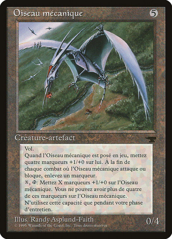Clockwork Avian (French) - "Oiseau mecanique" - Magic: The Gathering