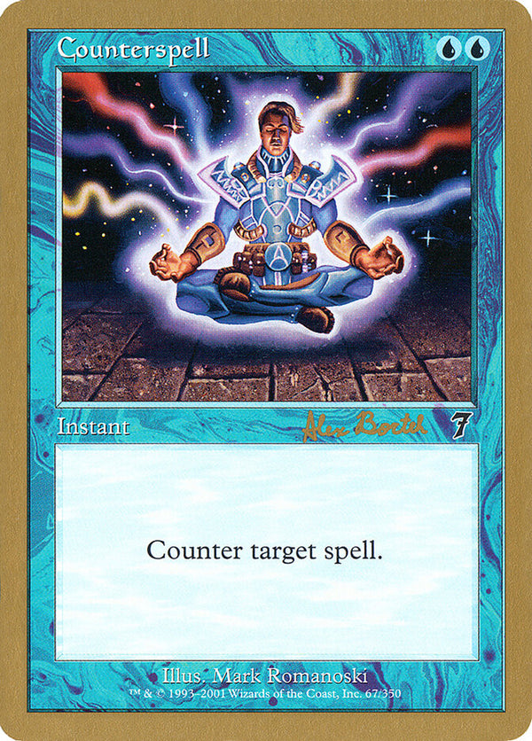 Counterspell - 2001 Alex Borteh (7ED) - Magic: The Gathering