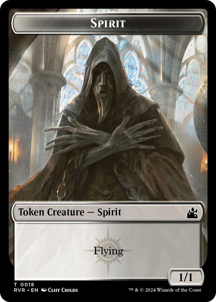 Spirit (0018) // Bird Illusion Double-Sided Token