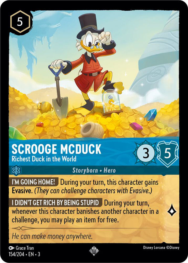 Scrooge McDuck - Richest Duck in the World - Disney Lorcana