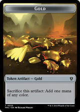Gold // Kobolds of Kher Keep Double-Sided Token - Magic: The Gathering