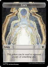 Copy // Zombie Double-Sided Token - Magic: The Gathering