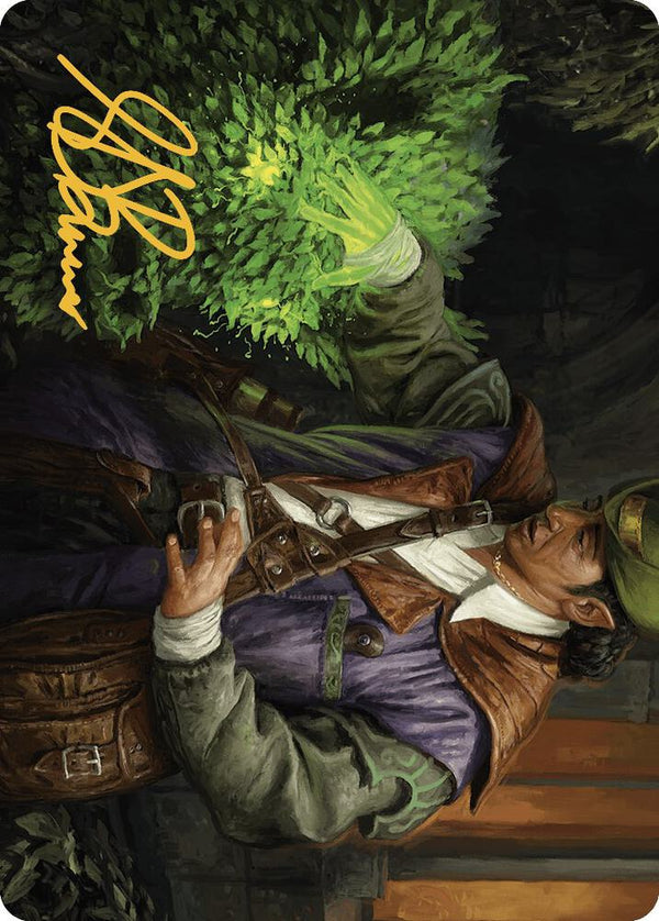 Hedge Whisperer Art Card (Gold-Stamped Signature) - Magic: The Gathering