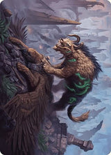 Axebane Ferox Art Card - Magic: The Gathering