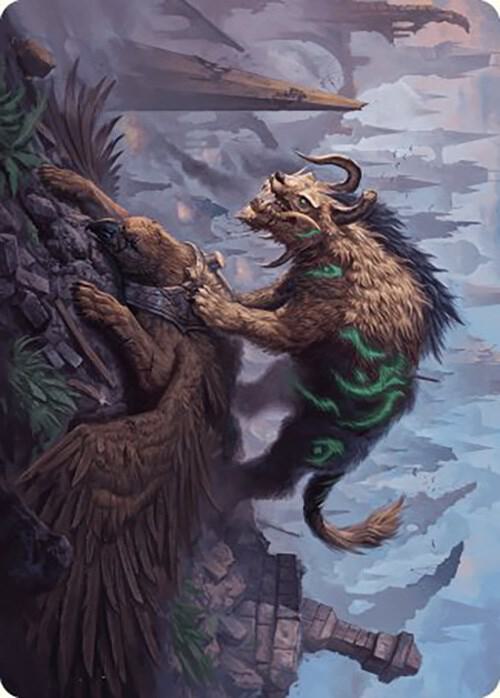 Axebane Ferox Art Card - Magic: The Gathering