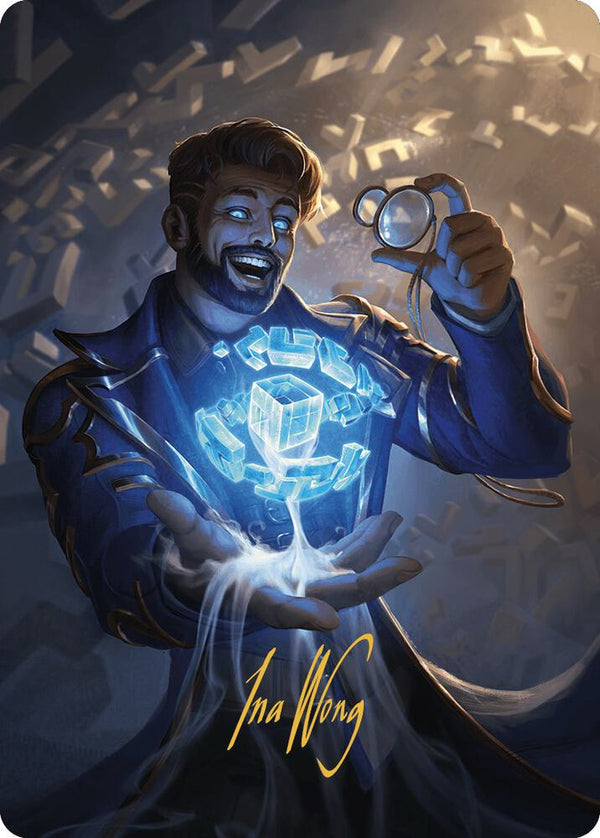 Deduce Art Card (Gold-Stamped Signature) - Magic: The Gathering