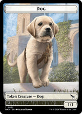 Dog Token - Magic: The Gathering